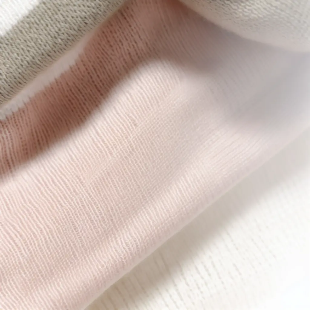 Zbliżenie na miękki materiał używany w ubrankach KidWeario