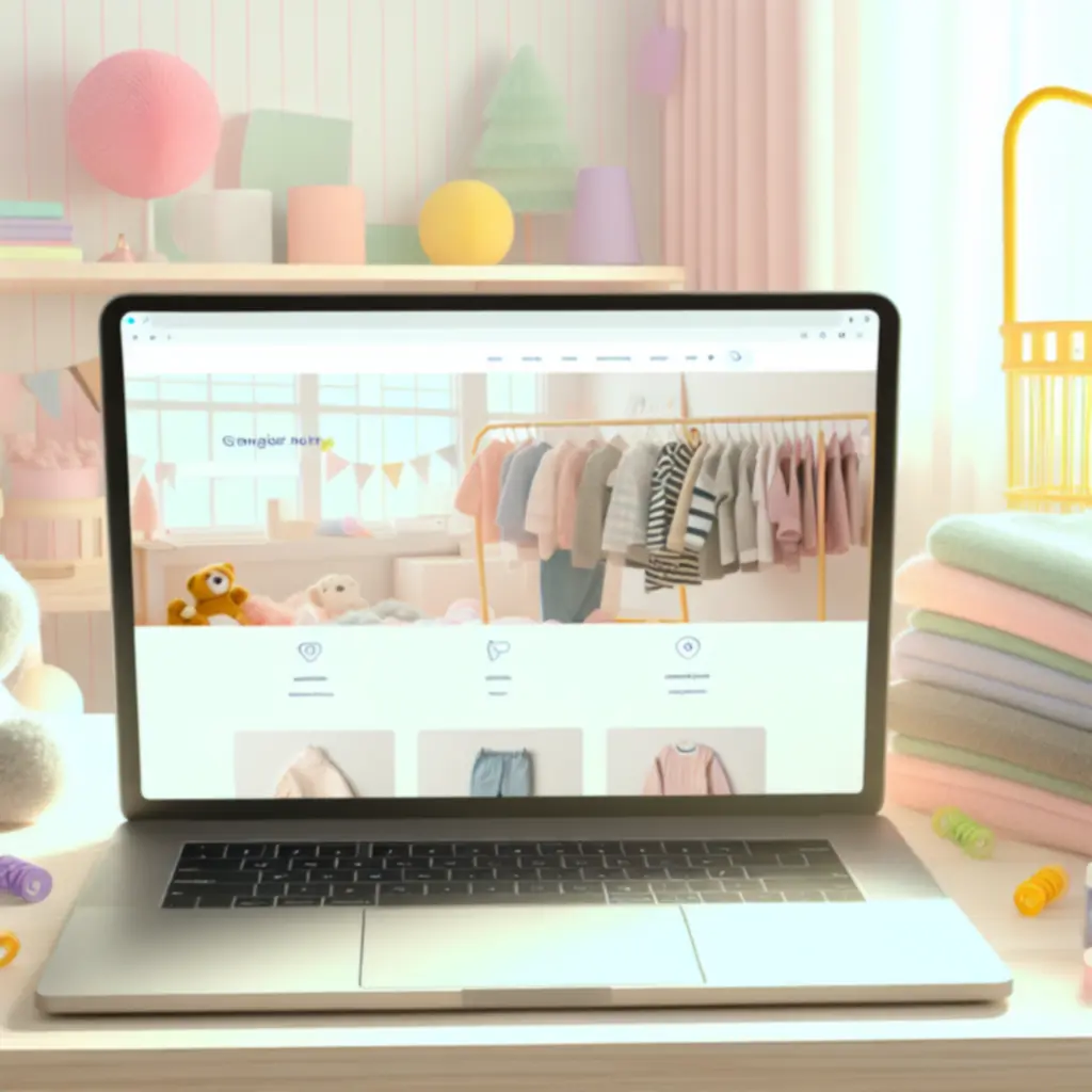 Rodzinna, przyjazna przestrzeń zakupów z ubrankami dziecięcymi KidWeario