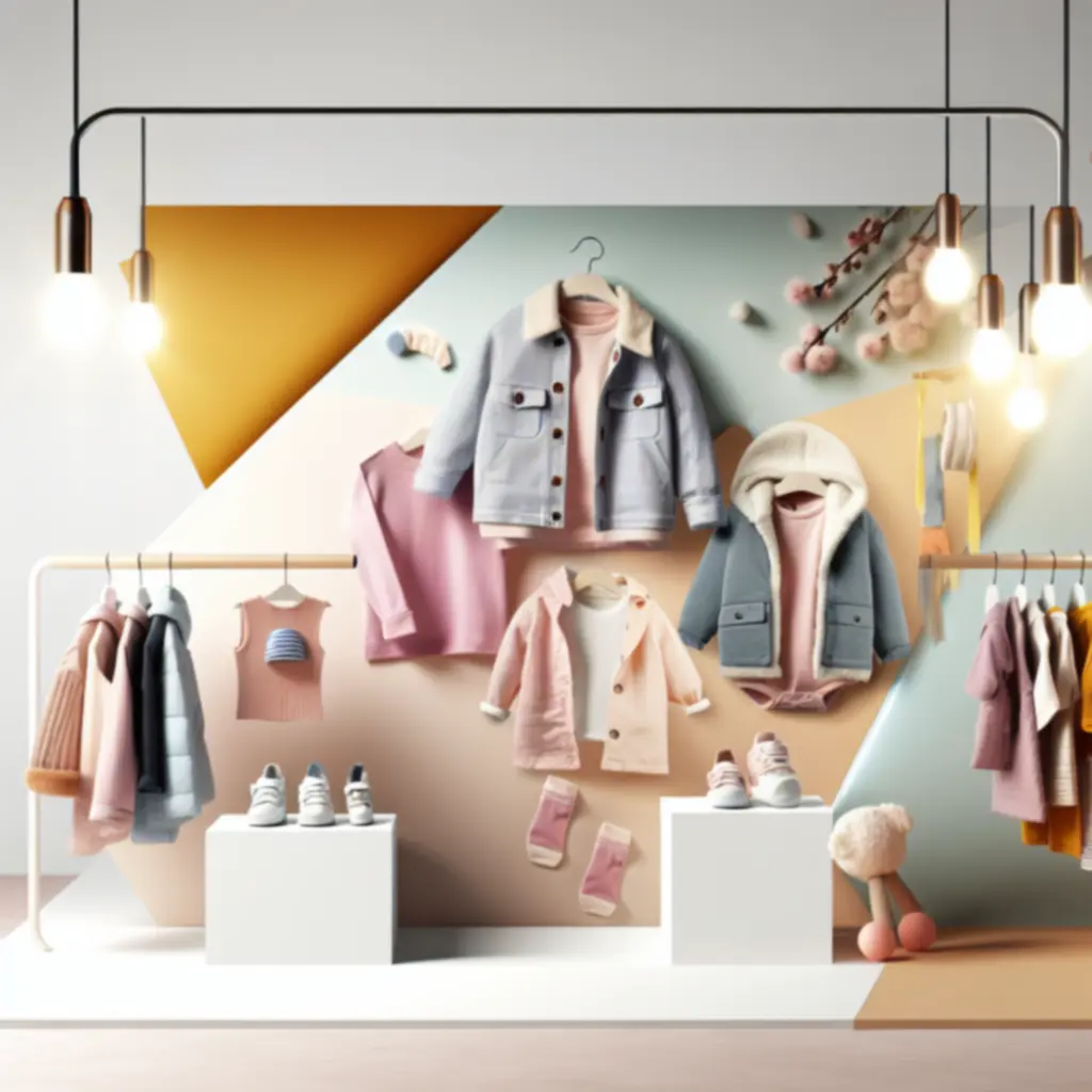 Pastelowe ubrania dziecięce w kolekcji wiosna/lato